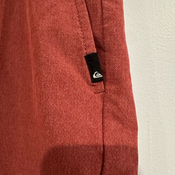 Quiksilver Amphibian Shorts Men’s 32 Rust Red 4-Way Stretch Quick-Dry Shorts - Picture 2 of 8